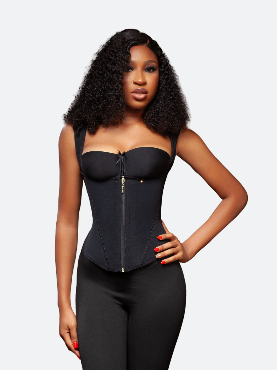 Crystal Snatch Waist Trainer Vest