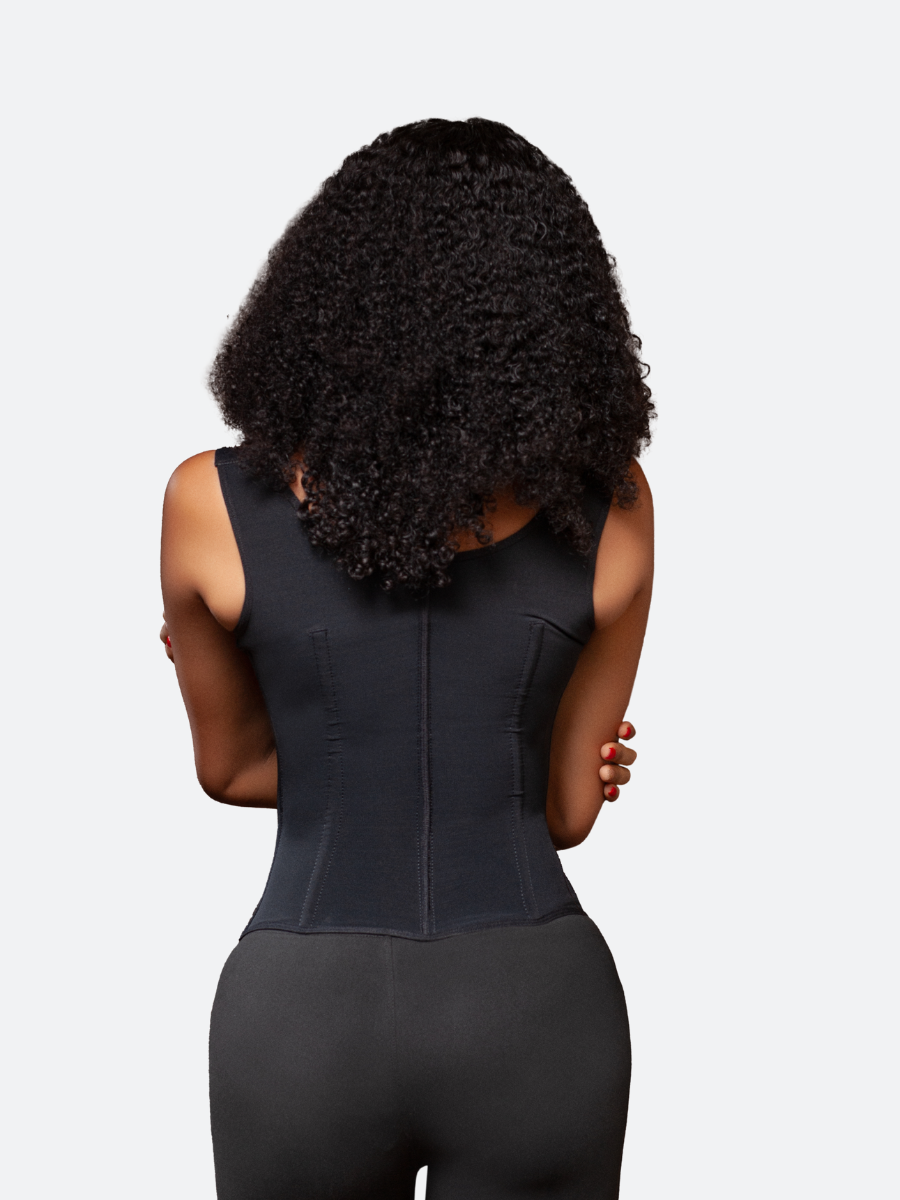 Crystal Snatch Waist Trainer Vest