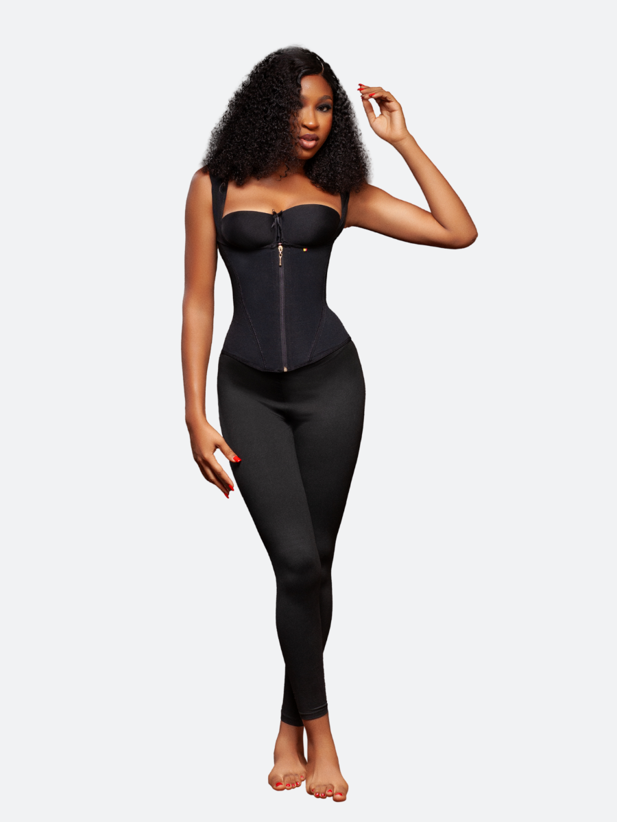 Crystal Snatch Waist Trainer Vest